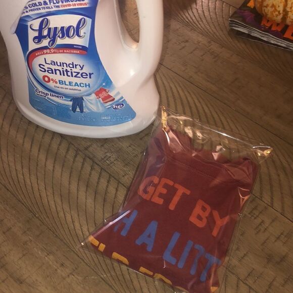 I Get By with a Little Help From My Friends Long Sleeve Cotton TShirt Junk Food - Picture 15 of 17